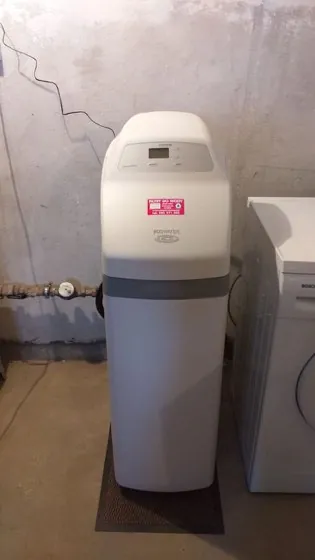 Montaż zmiękczacza wody EcoWater, realizacja TĘCZAMED nr 2