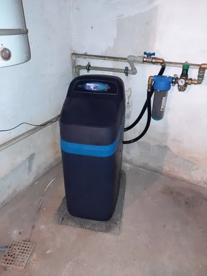 Montaż zmiękczacza wody EcoWater, realizacja TĘCZAMED nr 8